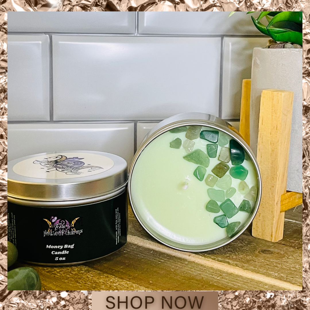 Money Bag Candle