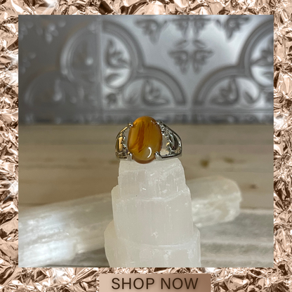 Women Healing Crystal Ring
